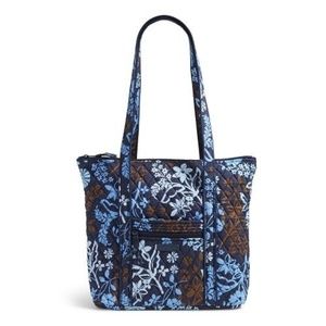 Vera Bradley Villager Zipper tote Java Floral